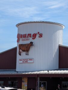 Young's Jersey Dairy Farm in Yellow Springs, OH